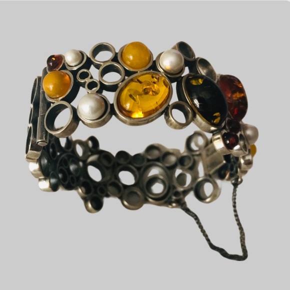 Brand Kruk Amber Multi Colors Bracelet - Picture 10 of 14